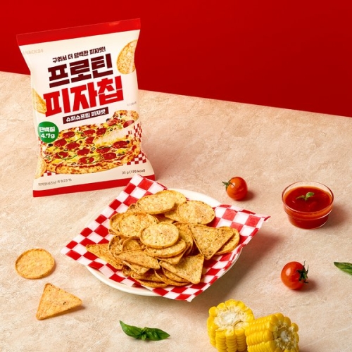 스낵24 프로틴 피자칩 35g (6개)_이미지
