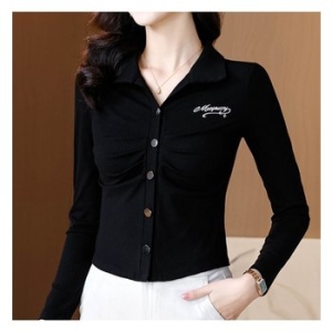 아마넥스 예쎄 자수 포인트 볼륨셔링 니트 가디건 S5SCD017A