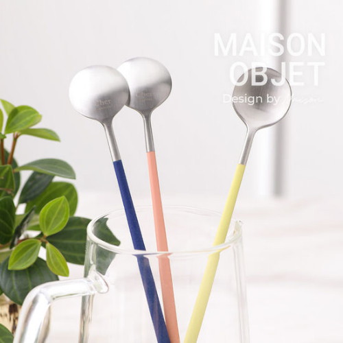 메종오브제 시에르 늘봄 롱티스푼 (4개)_이미지
