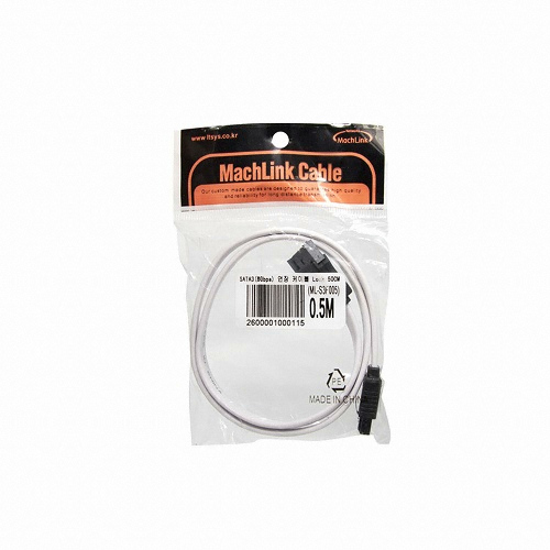 마하링크 SATA3 LOCK 연장 케이블 (ML-S3F, 0.3m)_이미지