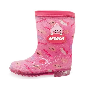  캐릭터 키즈 주니어 장화 장마철 장화