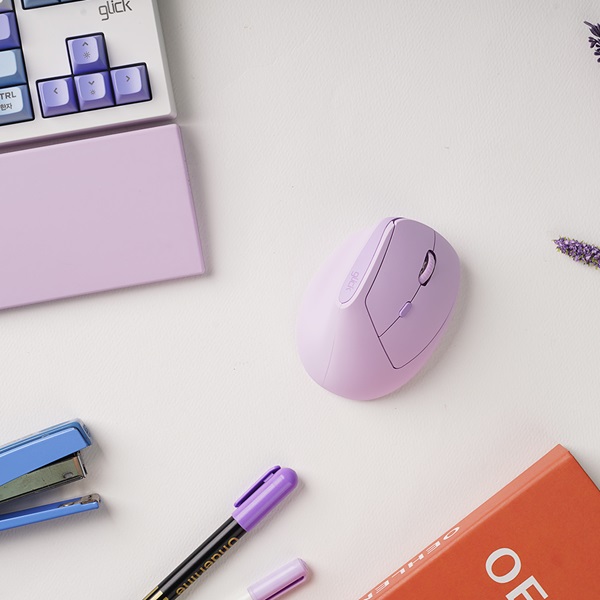 지클릭커 OFFICEPRO OP60 무선 (퍼플)_이미지