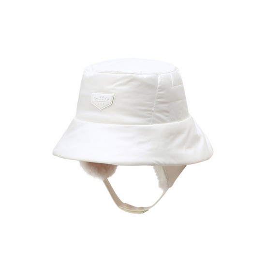 패딩 귀달이 버킷 햇 HUHE5F704IV
