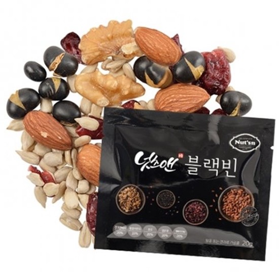 넛츠앤베리스 하루한줌 블랙빈 20g (60개)_이미지