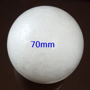 스치로폼공 우드락볼70mm/우드락공/스티로폼공70mm/3개/봉ky-29