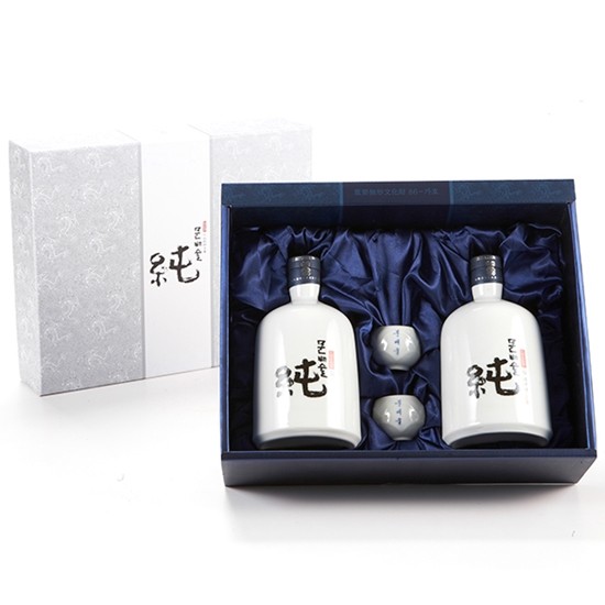 문배주양조원 문배술 순 25도 500ml 2입+술잔 세트 (1개)