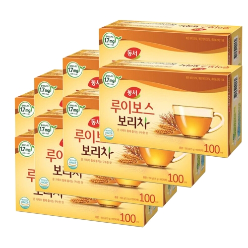 동서식품 루이보스 보리차 100티백 (8개)_이미지