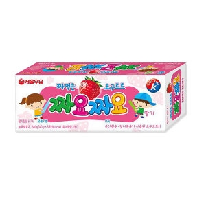 서울우유 짜요짜요 딸기 240g (10개)_이미지