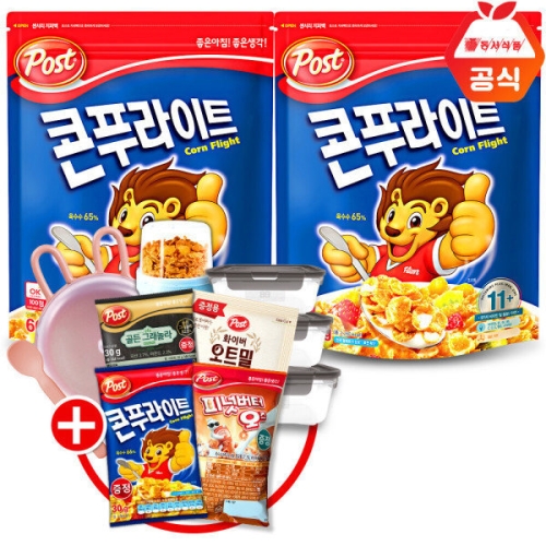 콘푸라이트 600gX2개+랜덤 시리얼 1개 600g