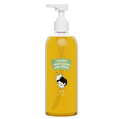 와프랩 티 샴푸 딥 클린 앤 프레시 긴머리용 500ml (1개)_이미지