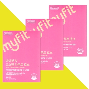 동국제약 마이핏S 고소한 카무트 효소 3g 30포 (3개)