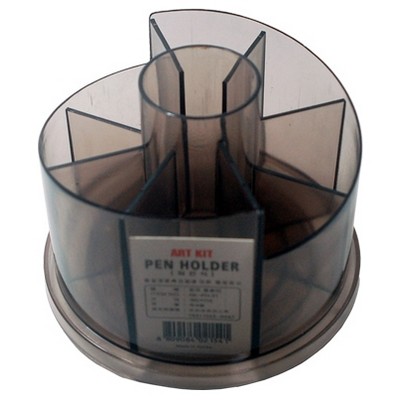 열린화방 코리아 플라스틱 회전식 펜꽂이/연필꽂이/사무용품/미술보조용품/색연필꽂이/소묘연필