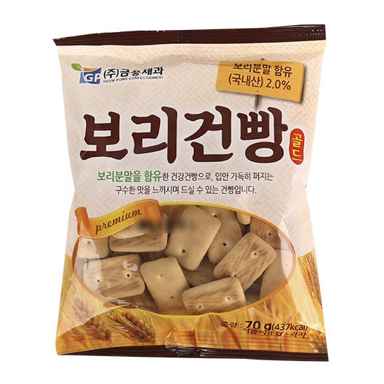 금풍제과 보리건빵 70g (1개)_이미지