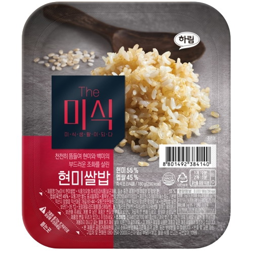 하림 The미식 현미 쌀밥 180g (36개)_이미지