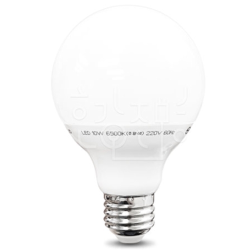 LED 건식 볼전구 숏타입 주광색 10W