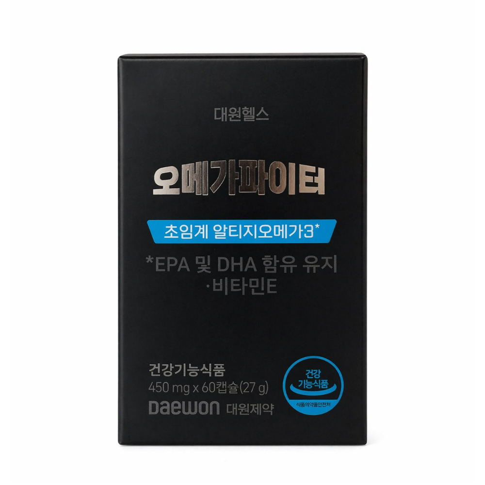 대원제약 대원헬스 오메가파이터 60캡슐 (12개)_이미지