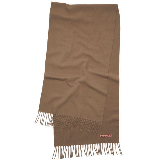 아크네스튜디오 내로우 울 프린지 스카프_CA0210 (59C, 카라멜 브라운)