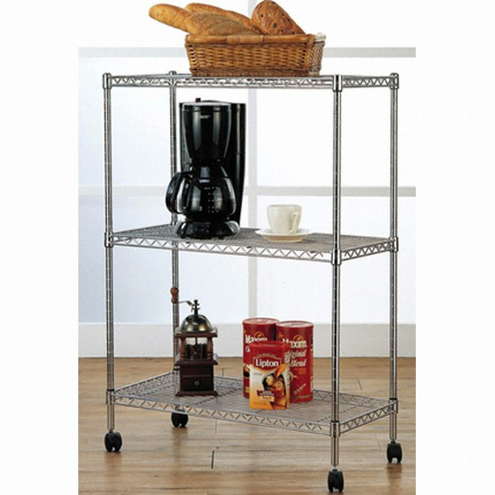 리빙나이스 3단 메탈랙 선반 900_이미지