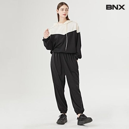 BNX 후드 티셔츠 조거 밴딩 팬츠 셋업 BW1OP025L0