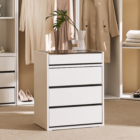 장인가구 올리세 E0 드레스룸 아일랜드 서랍장 600_이미지