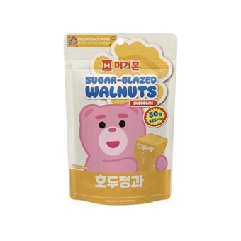 머거본 <b>호두</b>정과 인절미맛 80g
