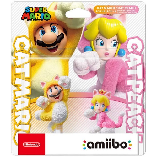 Nintendo 아미보 고양이 마리오 + 고양이 피치 (Mario + Peach)이미지입니다. 누르면 해당 게시물로 새창이동합니다.