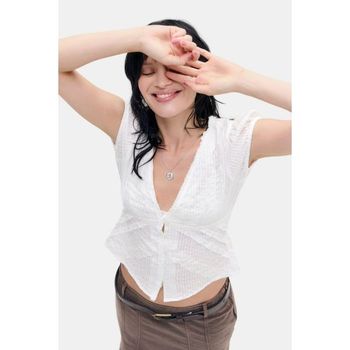 어반 Outfitters RIA RUFFLE Blouse white 7503794
