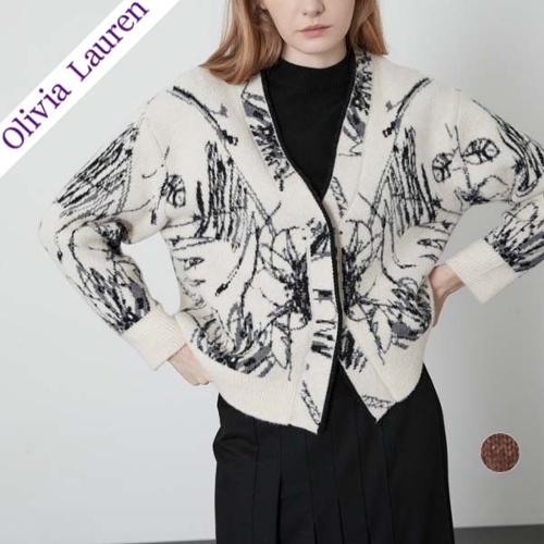 올리비아로렌 겨울 여성 니트 가디건 VOCBCYW9351