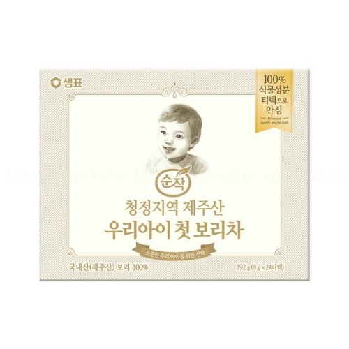 샘표식품 샘표 순작 우리아이 첫 보리차 티백 192g