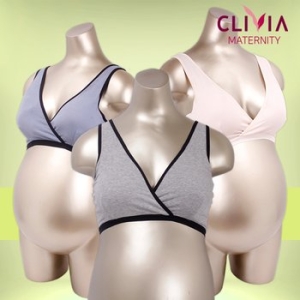 크리비아 패드 삽입형 스포츠형 수유브라 (BR1687)