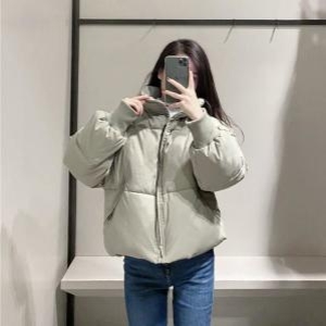 자라 여성 푸퍼 숏패딩_4341202_이미지