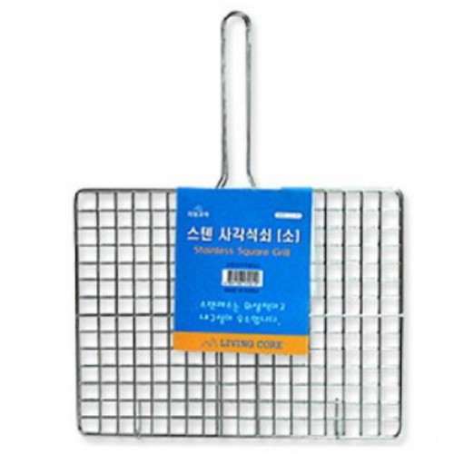리빙코아 스텐 사각석쇠 소, 20x25cm이미지입니다. 누르면 해당 게시물로 새창이동합니다.