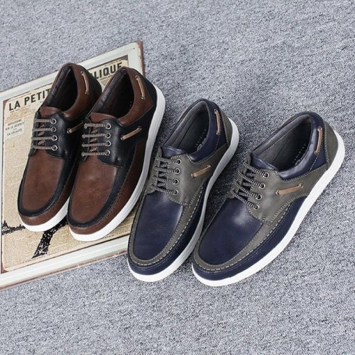 모피어스 모피어스 가죽 심플 4목 로퍼 CNKF1002