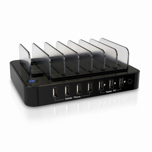 이지넷유비쿼터스 NEXTU 66.5W 2.4A 7포트 충전기 NEXT-07AC