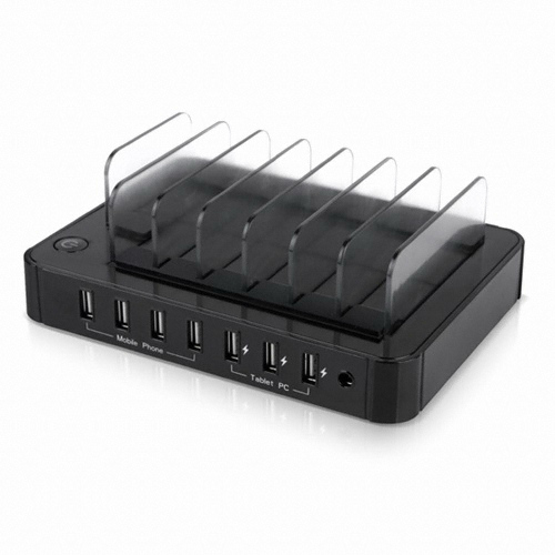 이지넷유비쿼터스 NEXTU 66.5W 2.4A 7포트 충전기 NEXT-07AC_이미지
