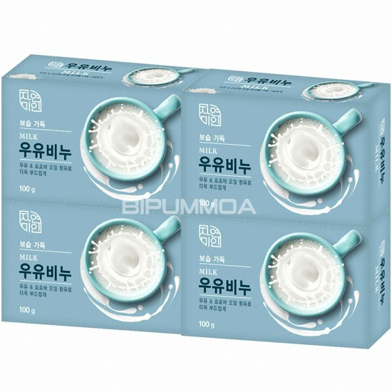 무궁화 자연미인 우유 비누 100g (48개)_이미지