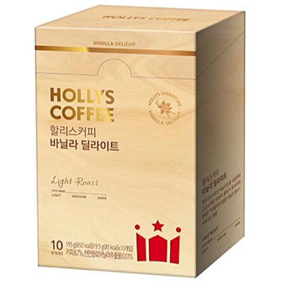 할리스커피 바닐라 딜라이트 10T (8개)