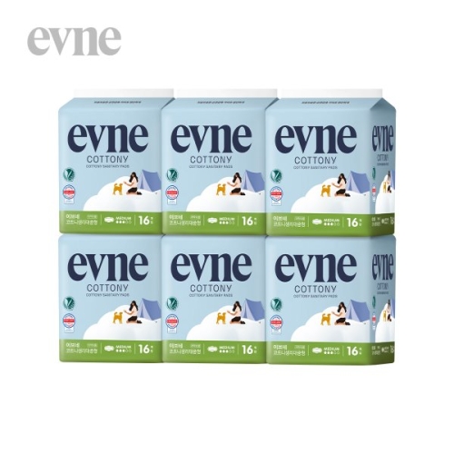 이브네 코트니 중형 16개 (6팩(96개))_이미지