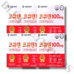대웅제약 대웅 코큐텐 100mg 60캡슐 (6개)_이미지