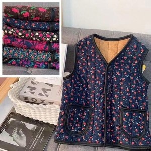 베스트 겨울 정장 여자조끼코디 패딩 박시핏 여성 WFFNH46
