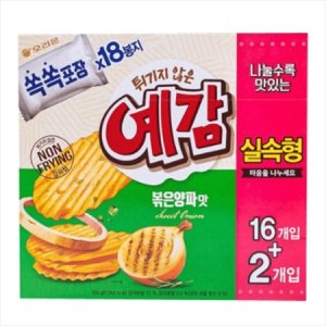 오리온 예감 볶음양파맛 306g (2개)