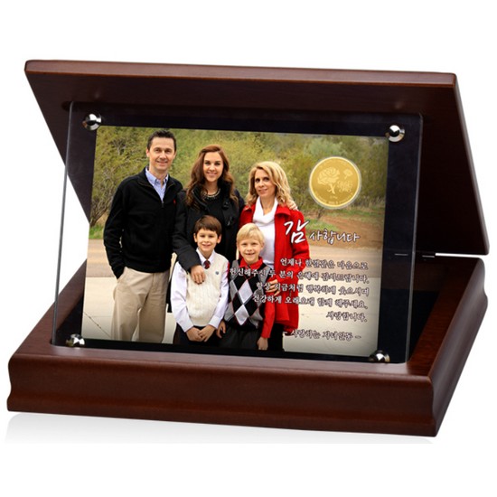 골드모아 감사코인 상패 대형R 7.5g