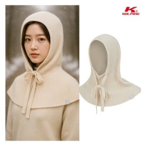 콜핑  공용 겨울 바람막는 등산 보온 후드형 니트 바라클라바 KSC484FA7U