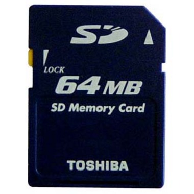 도시바 SD (64MB)_이미지