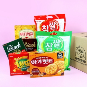 먹다보니 퇴근시간 과자5종세트   회사 사무실 간식 고민 끝