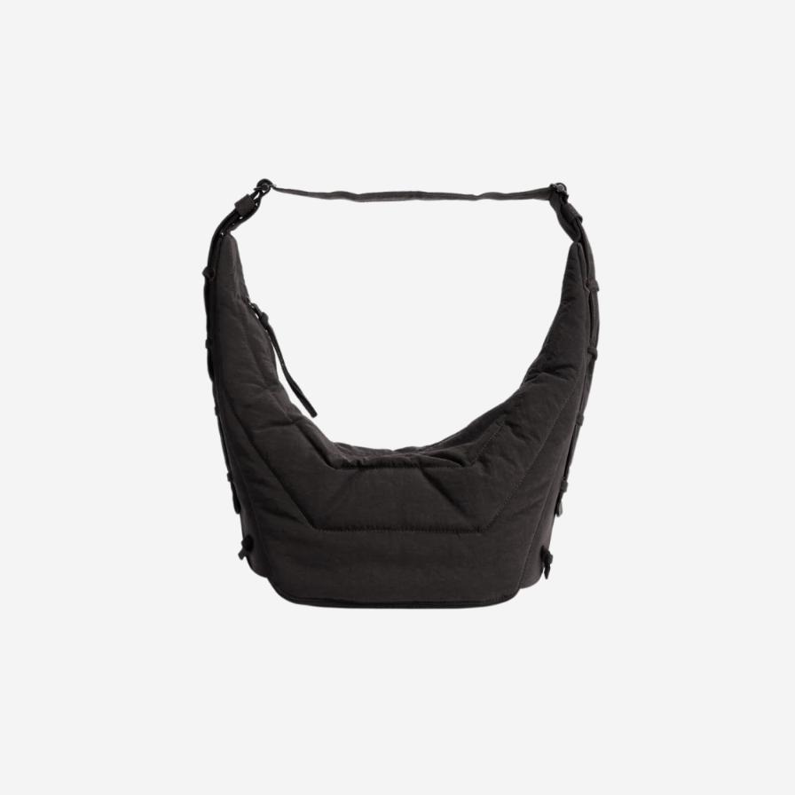  르메르 미디움 소프트 게임백 나일론 캔버스 다크 초콜릿 BG0074-LF845-490