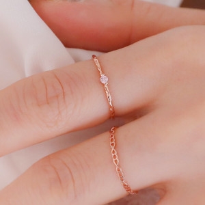 핸드메이드+쇼핑백/Fortuna/ Dayana 925 Silver Ring RR-60324