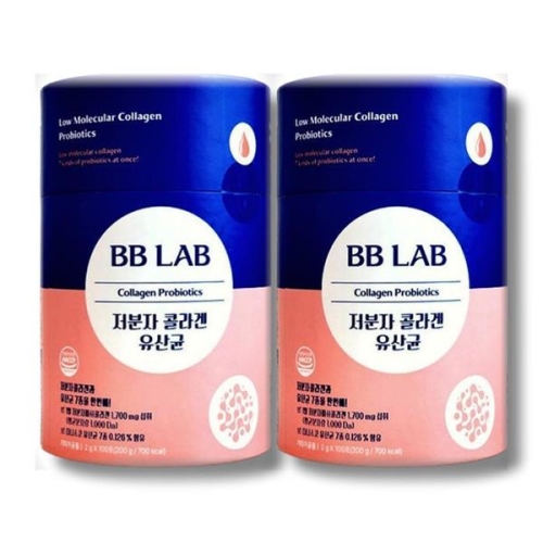 뉴트리원 비비랩 비비랩 저분자 콜라겐 유산균 2g 100포 (2개)_이미지