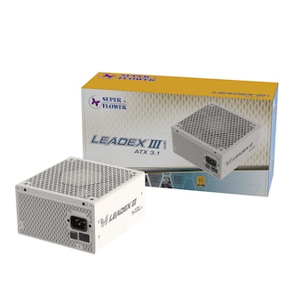 <b>SuperFlower</b> SF-1300F14GE LEADEX III GOLD UP ATX3.1 화이트