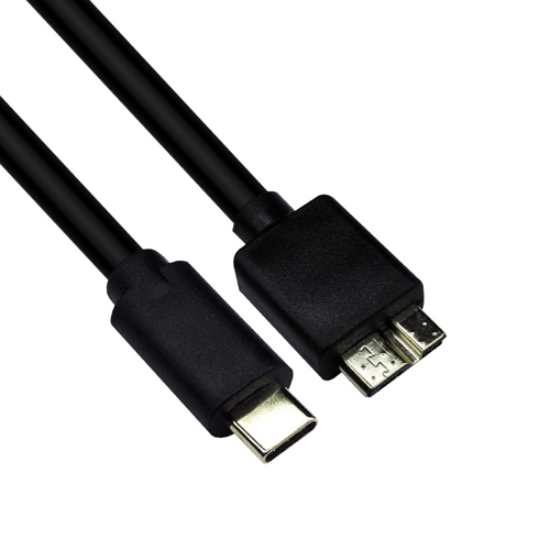 엠비에프 USB 3.0 Type C to 마이크로 B 변환 케이블 (MBF-CMB1M, 1m)_이미지